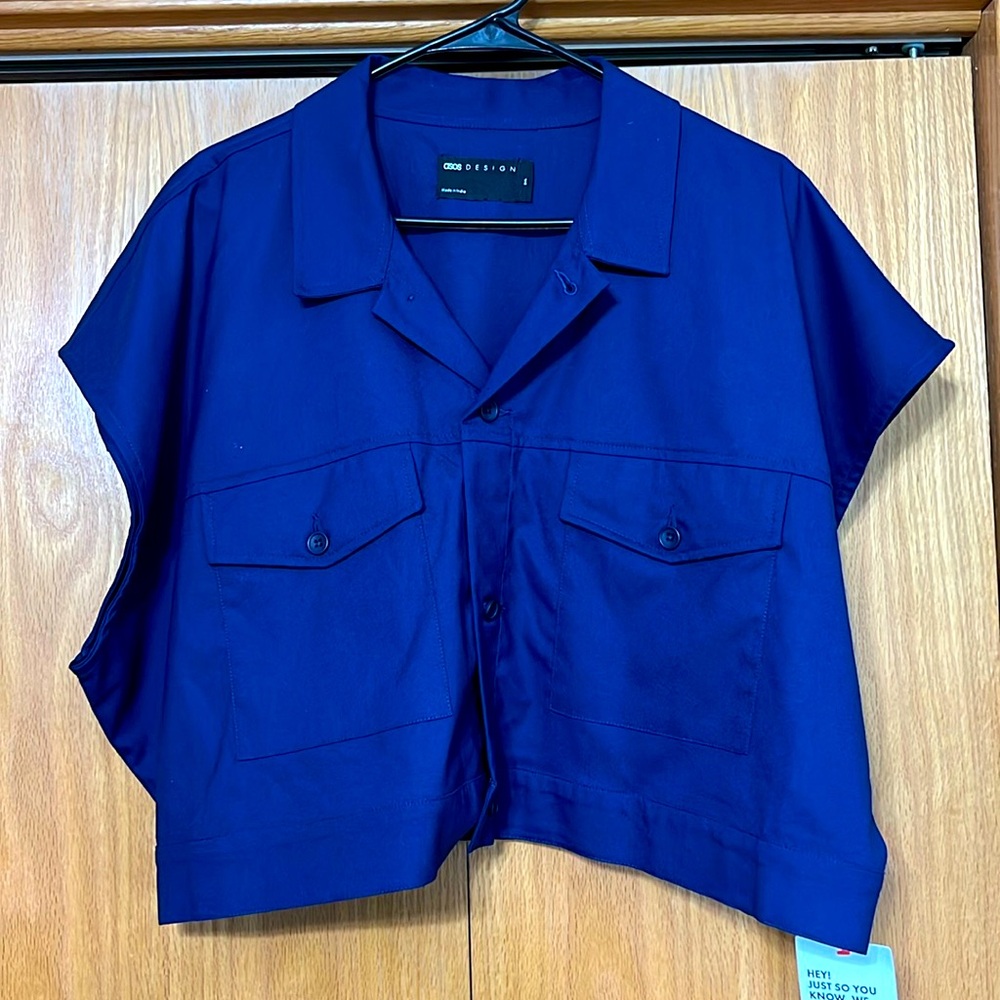 BRAND NEW-ASOS-Oversize 2XL -Cropped Men Jacket